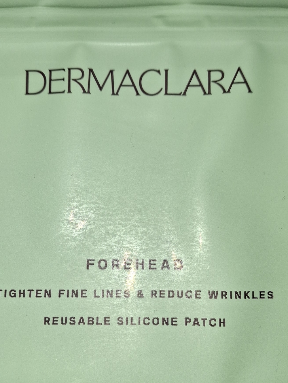 Mint Green Reusable Silicone Forehead Patch